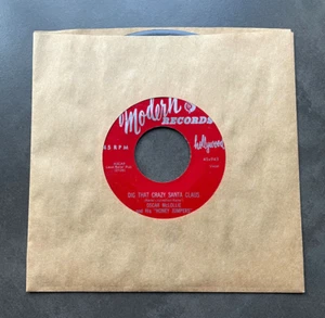 7" Oscar McLollie - Dig That Crazy Santa Claus - US Modern - Bild 1 von 2