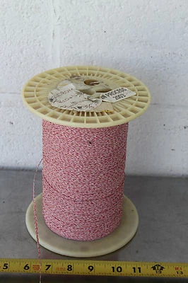 GUDEBROD BUTTWIND CAÑA DE PESCAR PERSONALIZADA BOBINADO ENVOLTURA ROJO Y BLANCO CARRETE COMPLETO #18 Foto 1 de 2