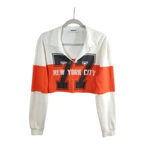 Camiseta Polo Daydreamer New York City 77 Recortada Rugby Preppy Retro Para Mujer XS - Imagen 1 de 10