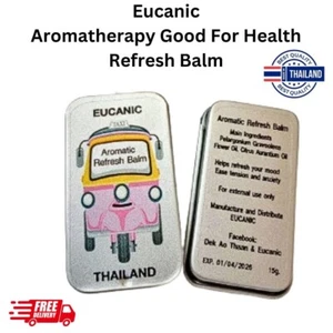 Tuk Tuk aromatic Refresh Balm made from therapeutic grade essential oils. - Picture 1 of 9