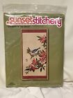 Sunset Stitchery Songbird Of The Orient Crewel Embroidery Kit New Sealed Vintage
