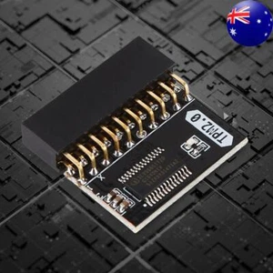 TPM 2.0 Motherboard Card 20-1 Pin Memory Module TPM Remote Card for WIN11 System - Afbeelding 1 van 12