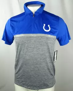 Giacca da pista Indianapolis Colts NFL MSX quarto di zip - Foto 1 di 9
