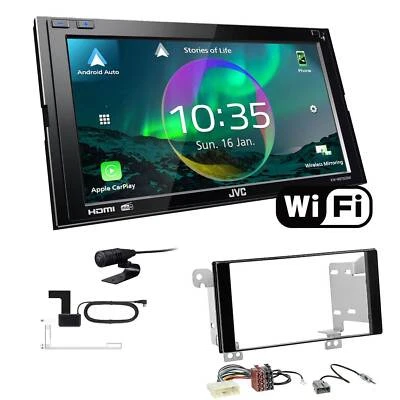 JVC Autoradio WiFi Apple CarPlay Android Auto für Subaru Forester piano black - Bild 1 von 4