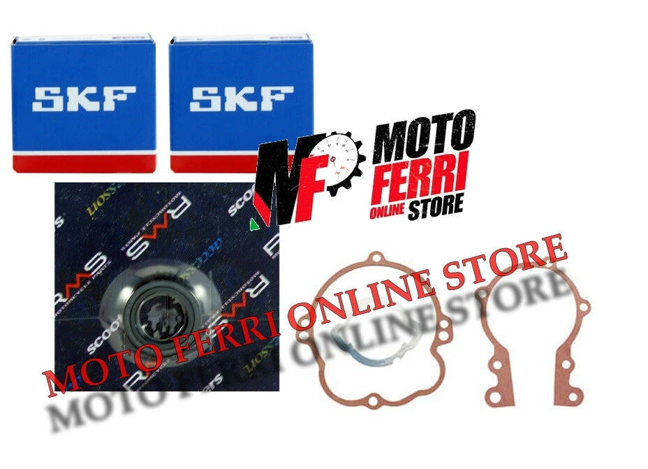 MF BRAND KIT GUARNIZIONI MOTORE + PARAOLIO E 2 CUSCINETTI PIAGGIO SI CIAO SC PX FL