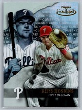 2020 Topps Gold Label Rhys Hoskins Philadelphia Phillies #72