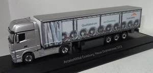 Herpa MB Actros 1851 ArcelorMittal Duisburg: Neue Drahtstraße 2012 1:87 PC+OVP - Picture 1 of 5