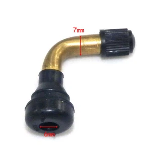 Bent Valve Stem Tubeless Scooter ATV Bike PVR70 - Picture 1 of 5
