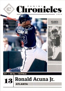 2020 Panini Chronicles #3 Ronald Acuna Jr.