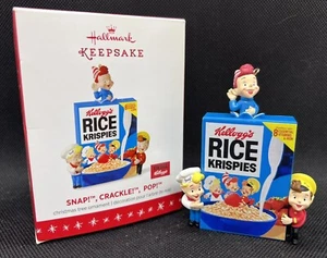 2016 Hallmark Andenken Ornament ~ Kellogg's ~ "Snap, Crackle, Pop" ~ Neu im Karton - Bild 1 von 5