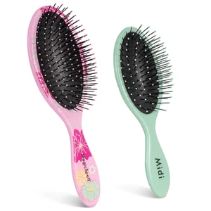 Gioco di 2 CEPILLOS para todo tipo de cabello (rosa y verde menta) - Foto 1 di 12