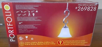 组合吊坠灯,古董拉丝镍饰面,可调节 — 第 1/4 张图片