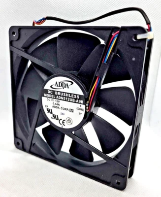 ADDA ADN512UB-A9B Case/PSU Fan- DC12V 0.31A - 135x25MM - 4 pin + mounting screws - Image 1 of 4