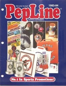 PEPLINE-AMERICAN LOGO PRODUCTS-NO. 1 IN SPORTS PROMOS-1983-84 COMPLETE MAGAZINE - Picture 1 of 1