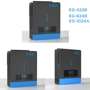 EDECOA 24V 4200W 6200W 48V 10200W Inverter Ibrido 220V PV 60-500V MPPT 120A 160A - Zdjęcie 1 z 32