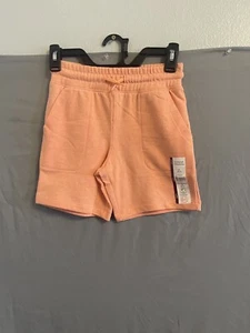 Wonder Nation Pull On Shorts Girls Elastic Waist Neon Orange Size Small (6-7) - Picture 1 of 11