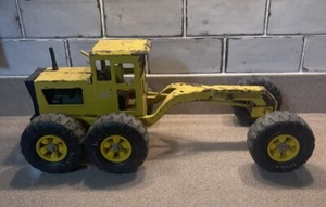 Vintage Tonka Road Grader Steel 17.5" Yellow 1970's Missing Blade - Picture 1 of 14