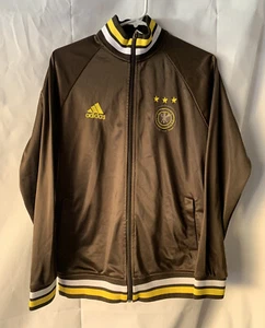 Vintage Adidas Deutscher FussballBund Germany National Soccer Zip Jacket Paris - Picture 1 of 12
