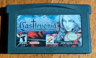 2002 Nintendo Gameboy Advance Castlevania: Harmony of Dissonance, Cartridge ONLY - Image 1 of 4