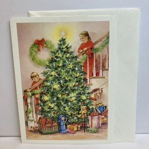 Weihnachtsgrußkarte Weihnachtsmorgen ca. 4,25x5,5 - Bild 1 von 8