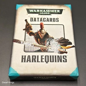Warhammer 40K Eldar Harlequins Reference Datacards 2015 - Picture 1 of 4