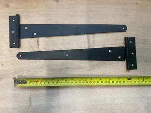 2 x BISAGRAS TEE NEGRAS - 12" - Imagen 1 de 1