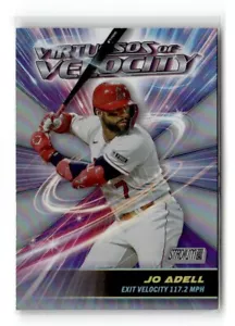 2024 Topps Stadium Club - Virtuosos of Velocity Jo Adell #VV-24 - Picture 1 of 2