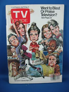TV GUIDE SATURDAY NIGHT LIVE JACK DAVIS SEHR GUTER ZUSTAND 1978 - Bild 1 von 2