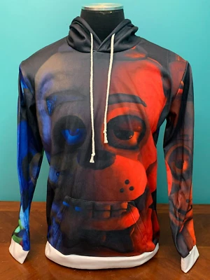 Sudadera con capucha Five Nights at Freddy's All Over Freddy Fazbear juvenil - talla XL, rojo azul Foto 1 de 4