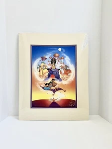 Aladdin Disney Channel 1993 esclusiva litografia commemorativa edizione limitata - Foto 1 di 12