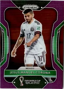 2022 Panini Prizm World Cup #148 Jesus Manuel Corona Purple #/199 Mexico - Picture 1 of 2