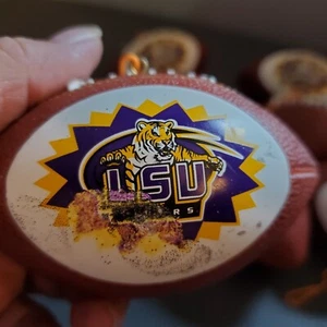 Louisiana State University Football Logo Ornament Polystyrene Topperscot - Picture 1 of 5