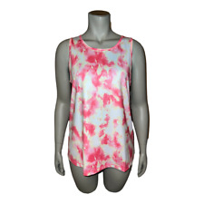 Ideology Women's Tie-Dyed Mesh-Back Tank Top Morning Glory Size XS Only