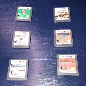 Lot of 6 Nintendo DS Mystery Case Files,pets Nursery 2,Cooking,Touchmaster 3 - Picture 1 of 9