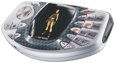 Nokia N-Gage - Konsole + Netzteil #silber mit OVP - Bild 1 von 4