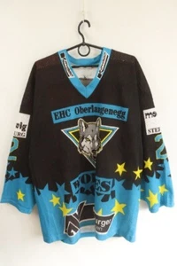 Keybec Sublime Black/Blue EHC Oberlangenegg Wolves Ice Hockey Team #22 Jersey S - Picture 1 of 23