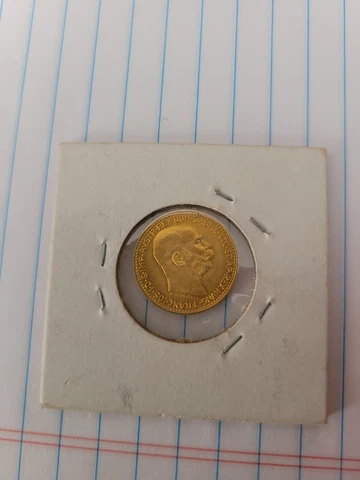 1912 Austria Gold Coin Cover