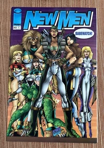 New Men #20 Image Comics 1995 Rob Liefeld BABEWATCH combined shipping - Picture 1 of 2