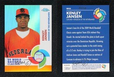 2009 Topps Chrome World Baseball Classic Gold Refractor /50 Kenley Jansen #W43