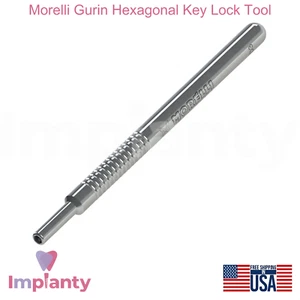 Herramienta de ortodoncia con cerradura de llave hexagonal Morelli Dental Gurin acero inoxidable - Imagen 1 de 5