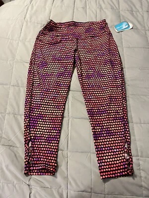 Pantalones capri de yoga atléticos Be Inspired para mujer talla grande rosa Foto 1 de 4