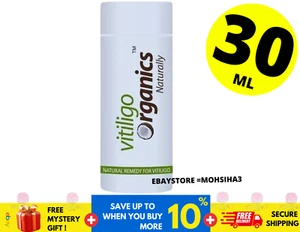 Vitiligine Organica per Macchie Bianche Riparazione Pelle Ripigmentazione Riconfezionata - 30 ml - Foto 1 di 8