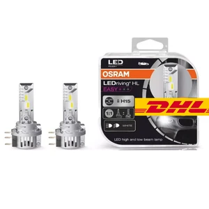 2St. OSRAM H15 HL EASY 12V 3.8W/16.5W PGJ23t-1 6000K White 64176DWESY - Bild 1 von 1