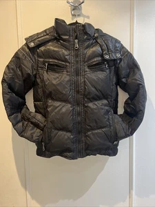 Boys Diesel Jacket Black Size 10  - Picture 1 of 9