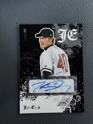 RARE! 2008 Just Minors Black Glossy Edition 1/1 John Ely #JF-21 AUTO - Image 1 of 2