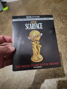 Scarface Gold Edition 35th Anniversary 4K Ultra HD Blu-ray with Slipcover - NEW - Imagen 1 de 9