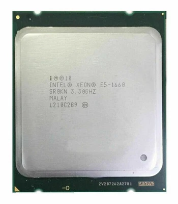Intel Xeon E5-1660 3.30 GHz 6 Cores 12 Threads Socket LGA2011 CPU Processor - Image 1 of 3