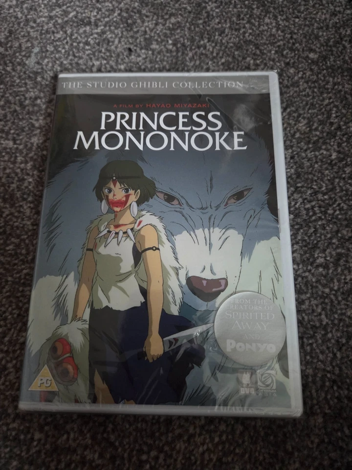 PRINCESS MONONOKE DVD(BRAND NEW&SEALED)STUDIO GHIBLI COLLECTION - Bild 1 von 1