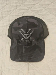 Cappello camionista Vortex uomo snapback meshback berretto marrone OSFM NUOVO CON ETICHETTE regolabile - Foto 1 di 6