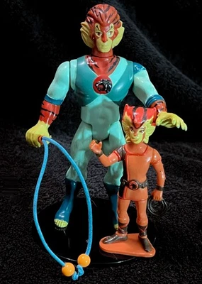 1985 TYGRA • YOUNG VERSION • COMPLETE w/PVC WILY KAT • VINTAGE LJN THUNDERCATS - Image 1 of 4
